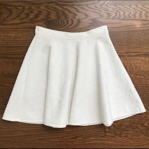 Abercrombie & Fitch white skirt
